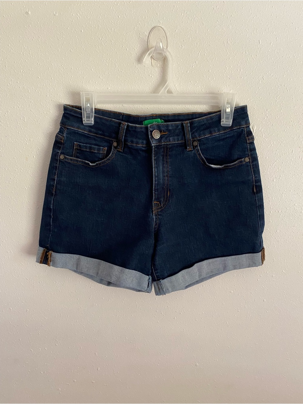 Dip High Waist Jean Shorts Size 8